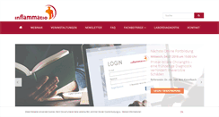 Desktop Screenshot of inflammatio.de